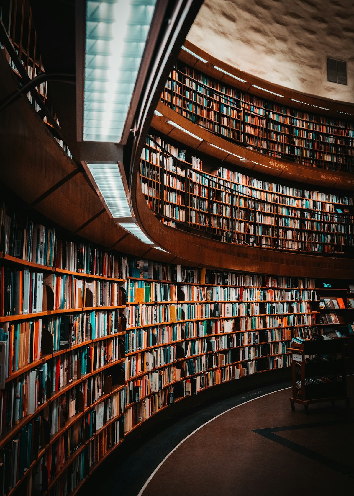 The college reading hall